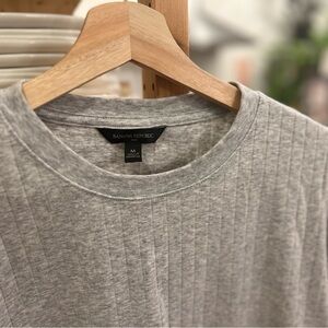 Banana Republic Ribbed Gray Men's Shirt